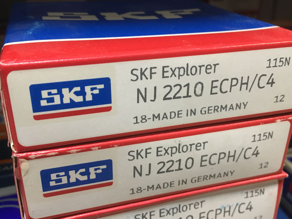 Подшипник NJ2210 ECPH/C4 SKF размеры 50х90х23