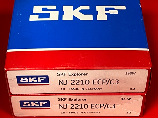 Подшипник NJ2210 ECP/C3 SKF аналог 30-42510Е размеры 50*90*23