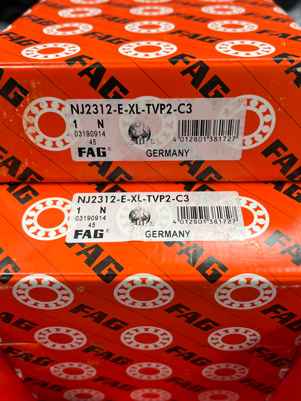 Подшипник NJ2312-E-XL-TVP2-C3 FAG аналог 30-42612Е размеры 60*130*46