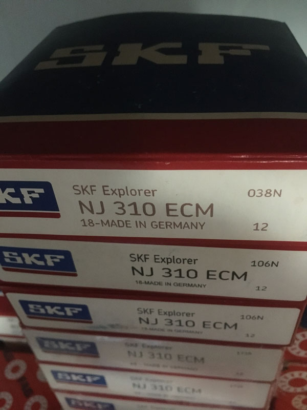 Подшипник NJ310 ECM SKF аналог 42310 Л размеры 50х110х27