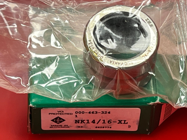 Подшипник NK14/16-XL INA размеры 14x22x16