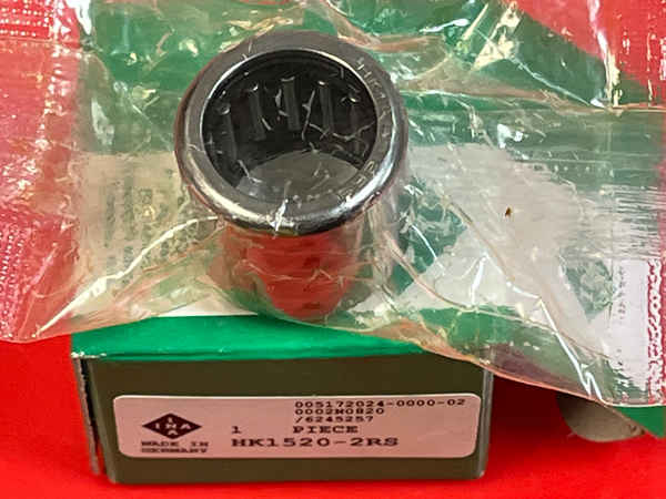 Подшипник HK1520-2RS INA аналог СК152120 размеры 15*21*20