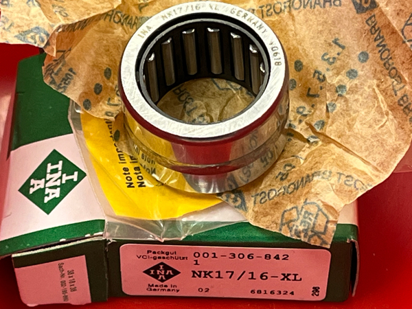 Подшипник NK17/16-XL INA размеры 17x25x16