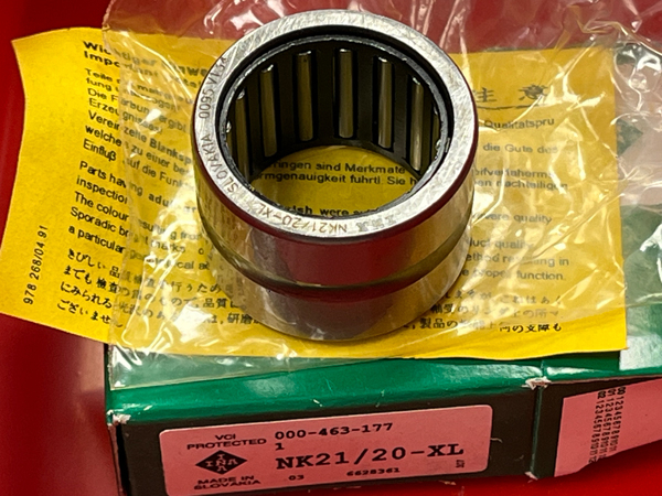 Подшипник NK21/20-XL INA размеры 21x29x20