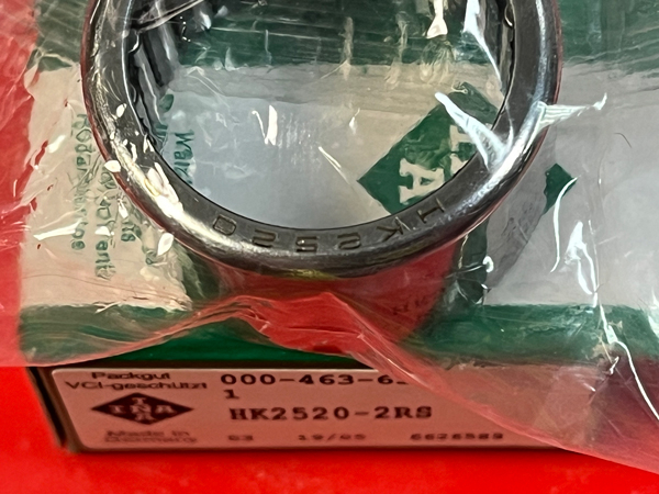 Подшипник HK2520-2RS INA аналог СК253220 размеры 25*32*20