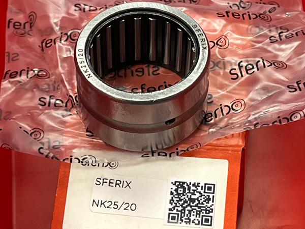 Подшипник NK25/20 SFERIX размеры 25x33x20