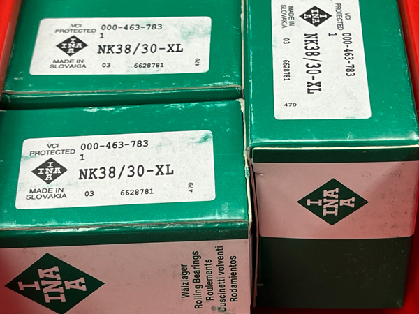 Подшипник NK38/30-XL INA размеры 38*48*30