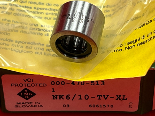 Подшипник NK6/10-TV-XL INA размеры 6x12x10