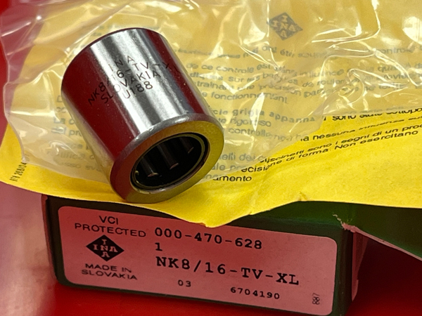 Подшипник NK8/16-TV-XL INA размеры 8x15x16