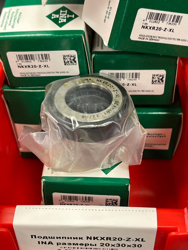 Подшипник NKXR20-Z-XL INA размеры 20*30*30