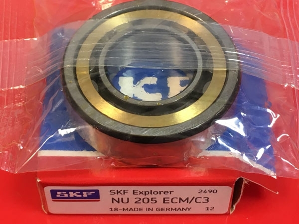 Подшипник NU205 ECM C3 SKF аналог 32205 Л размеры 25*52*15