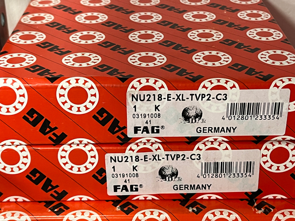 Подшипник NU218-E-XL-TVP2-C3 FAG аналог 30-32218Е размеры 90*160*30