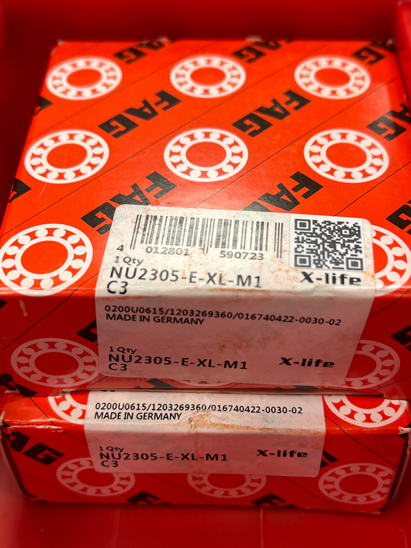 Подшипник NU2305-E-XL-M1-C3 FAG аналог 30-32605Л размеры 25*62*24