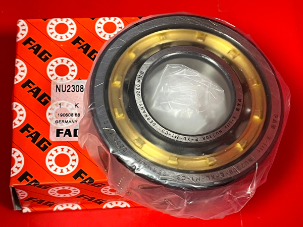 Подшипник NU2308-E-XL-M1-C3 FAG аналог 30-32608Л размеры 40x90x33