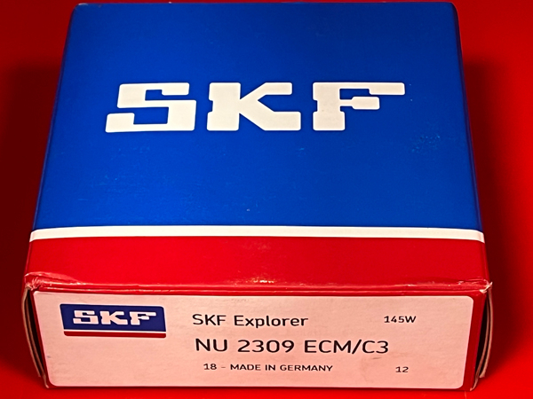 Подшипник NU2309 ECM/C3 SKF аналог 30-32609Л размеры 45*100*36