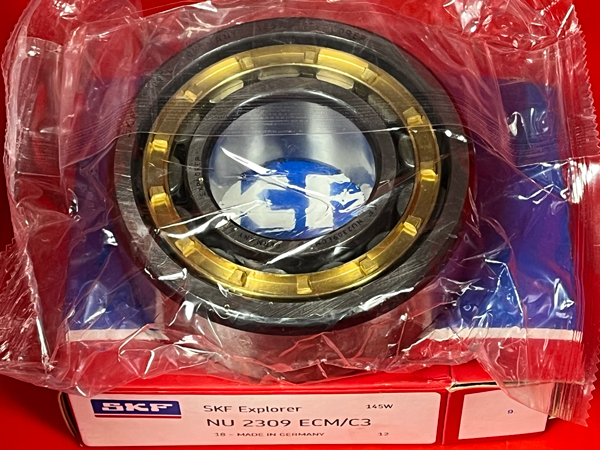 Подшипник NU2309 ECM/C3 SKF аналог 30-32609Л размеры 45x100x36