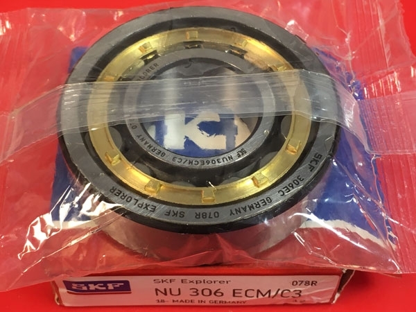 Подшипник NU306 ECM/C3 SKF аналог 32306 Л размеры 30x72x19