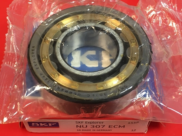 Подшипник NU307 ЕCM SKF аналог 32307 Л размеры 35x80x21