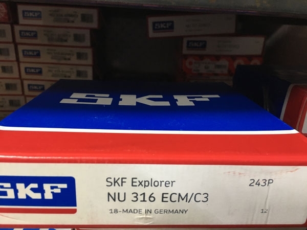 Подшипник NU316 ECM/C3 SKF аналог 32316 размеры 80х170х39