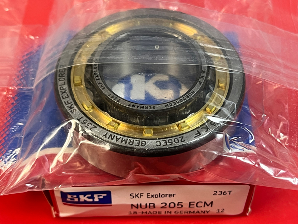 Подшипник NUB205 ECM SKF размеры 25x52x15/18