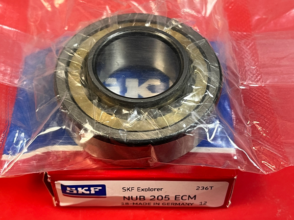 Подшипник NUB205 ECM SKF размеры 25*52*15/18