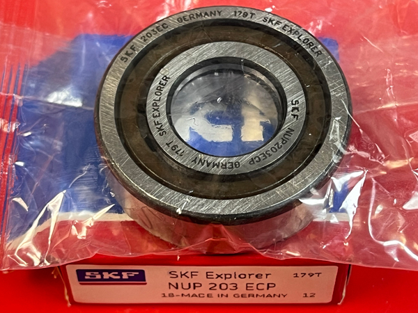 Подшипник NUP203 ECP SKF аналог 92203 размеры 17*40*12