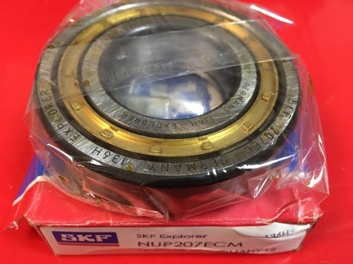 Подшипник NUP207 ECM SKF аналог 92207 Л размеры 35x72x17