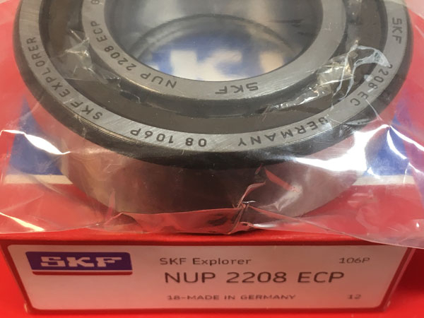 Подшипник NUP2208 ECP SKF аналог 92508 размеры 40*80*23