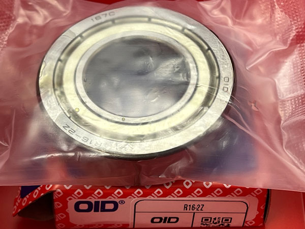 Подшипник R16-ZZ OID размеры 25,04x50,8x12,7