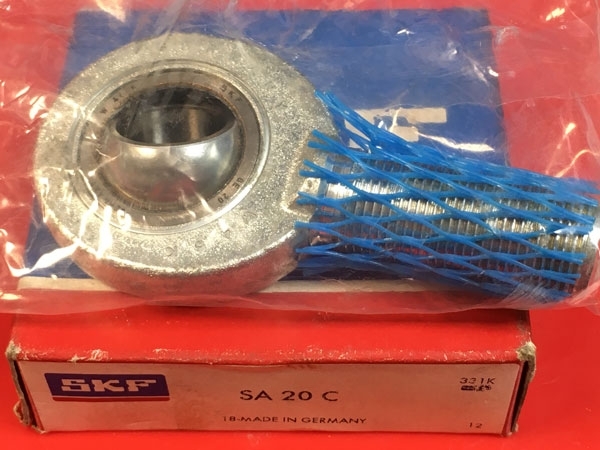 Наконечник штока SA 20 C SKF размеры 20x54x16/M20x1,5