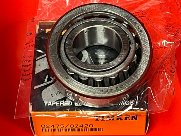 Подшипник 02475/02420 TIMKEN размеры 31,75x68,262x22,225