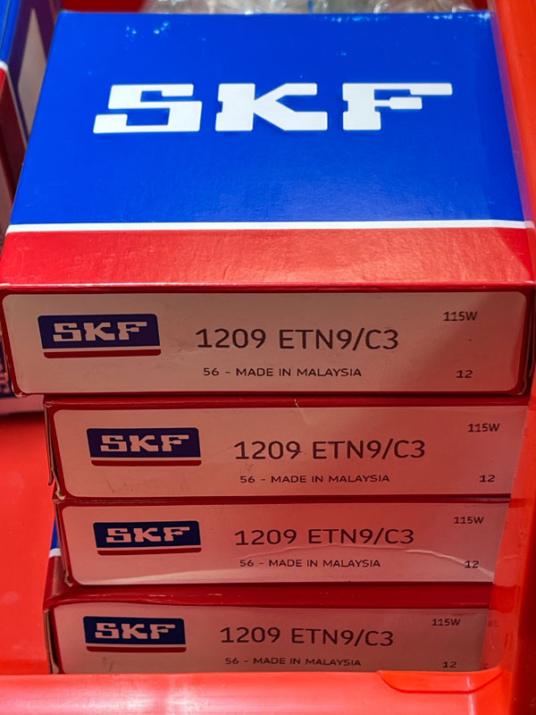 Подшипник 1209 ETN9/C3 SKF аналог 1209 размеры 45/85/19