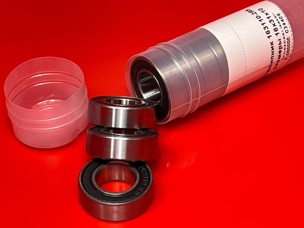 Подшипник 163110-2RS размеры 16*31*10