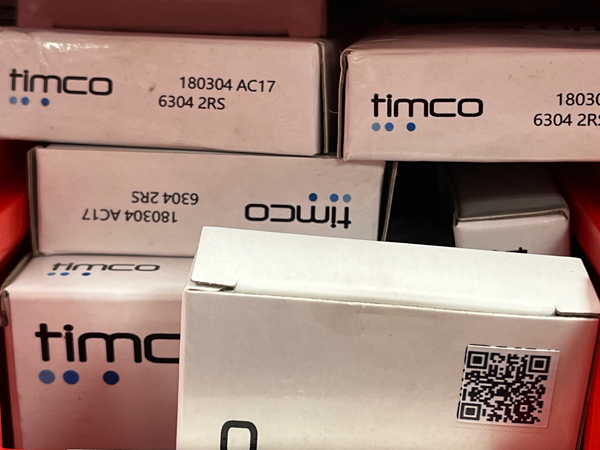 Подшипник 180304АС17 (20/52/15) (6304-2RS) TimCo