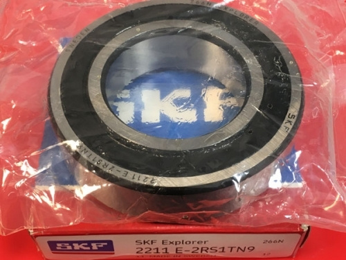 Подшипник 2211 E-2RS1TN9 SKF размеры 55x100x25