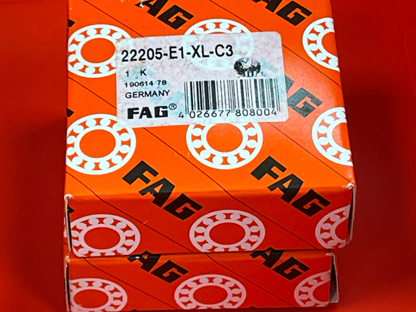 Подшипник 22205-E1-XL-C3 FAG аналог 30-53505Н размеры 25*52*18