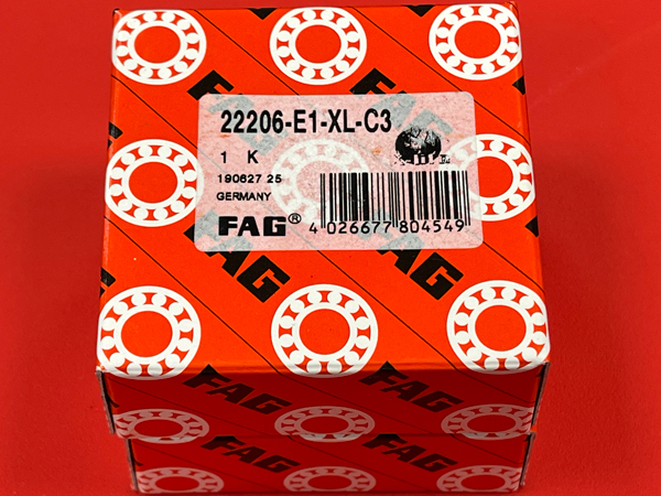 Подшипник 22206-E1-XL-C3 FAG аналог 30-53506Н размеры 30*62*20