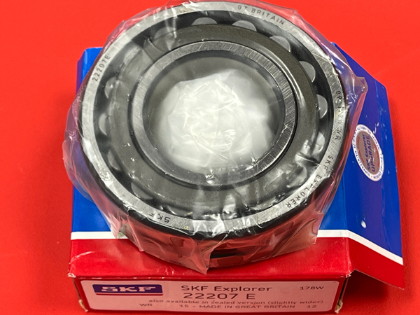 Подшипник 22207 E SKF аналог 53507Н размеры 35x72x23