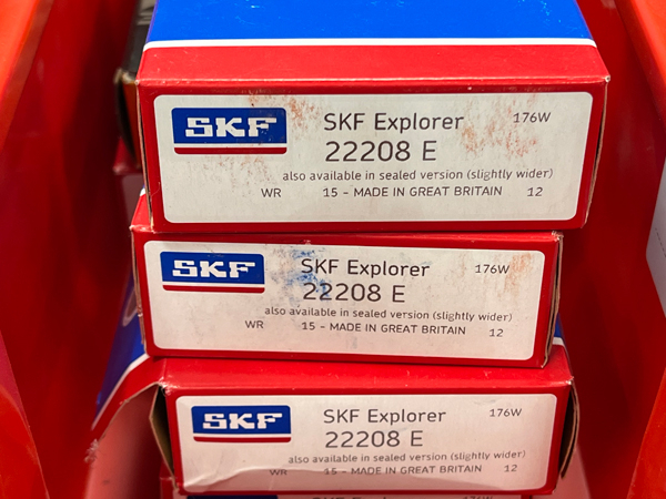 Подшипник 22208 E SKF аналог 53508Н размеры 40*80*23