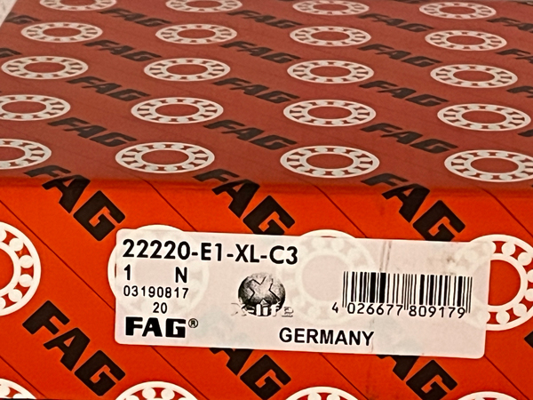 Подшипник 22220-E1-XL-C3 FAG аналог 30-53520Н размеры 100x180x46