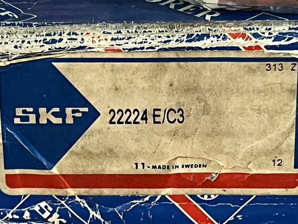Подшипник 22224 E/C3 SKF аналог 30-53524Н размеры 120x215x58