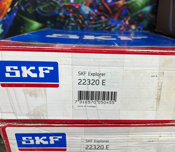 подшипники 22320 E SKF аналог 53620 Н размеры 100*215*7