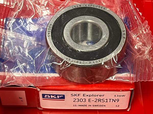 Подшипник 2303 E-2RS1TN9 SKF аналог 1603 размеры 17x47x19