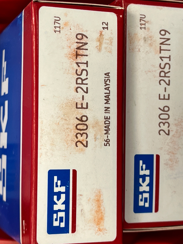 Подшипник 2306 E-2RS1TN9 SKF аналог 1606 размеры 30*72*27