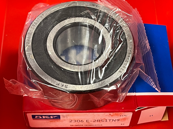 Подшипник 2306 E-2RS1TN9 SKF аналог 1606 размеры 30x72x27