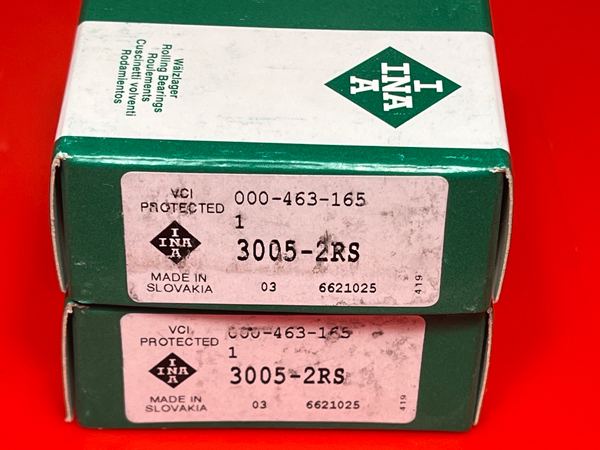 Подшипник 3005-2RS INA размеры 25*47*16