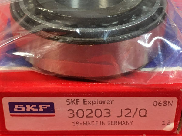 Подшипник 30203 J2/Q SKF аналог 7203 размеры 17*40*13,25