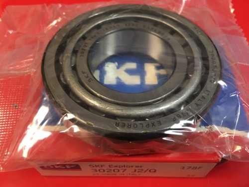 Подшипник 30207 J2/Q SKF аналог 7207А размеры 35x72x18,25