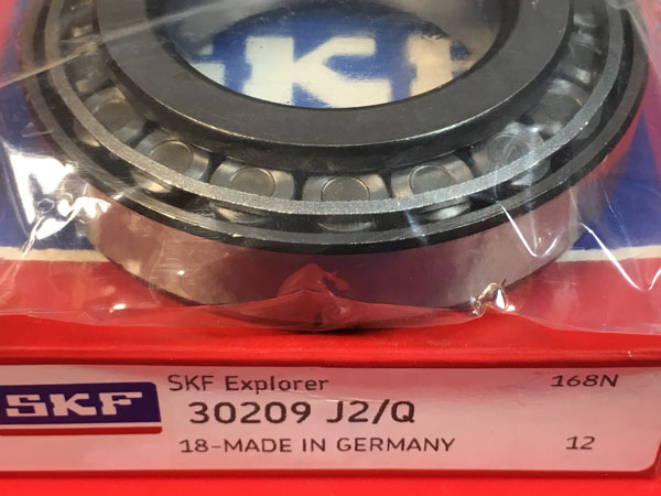 Подшипник 30209 J2/Q SKF аналог 7209А размеры 45*85*20,75