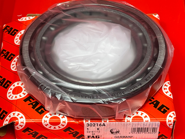 Подшипник 30216-A FAG аналог 7216А размеры 80x140x28,25